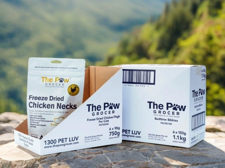 Prodotti ecologici per imballaggi di carta per forniture per animali domestici