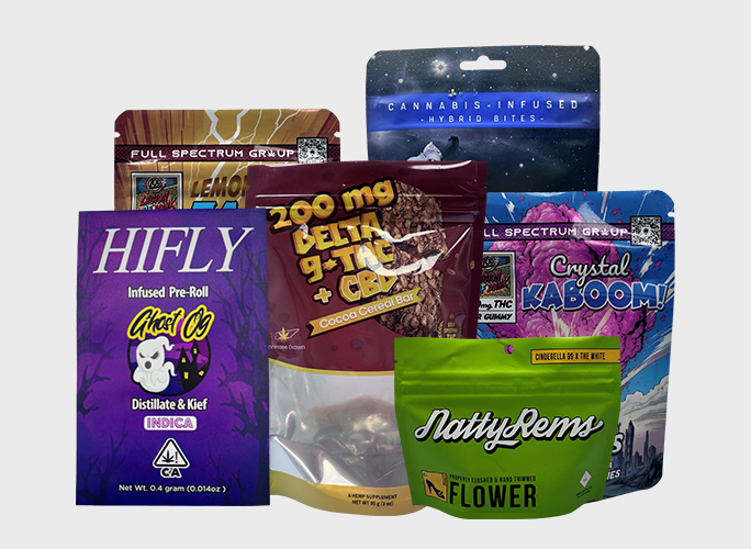 Packaging premium Coffee con progettazione di motivi geometrici