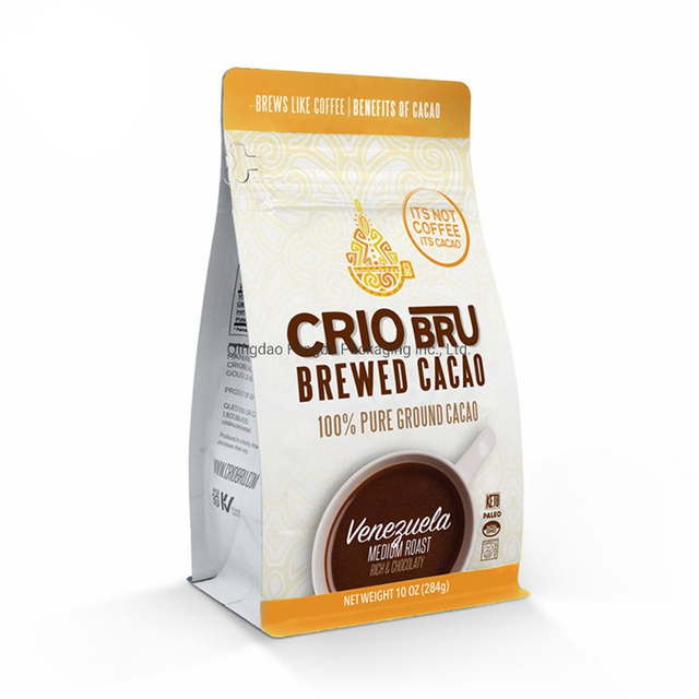 Borsa di fondo piatto di caff&egrave;