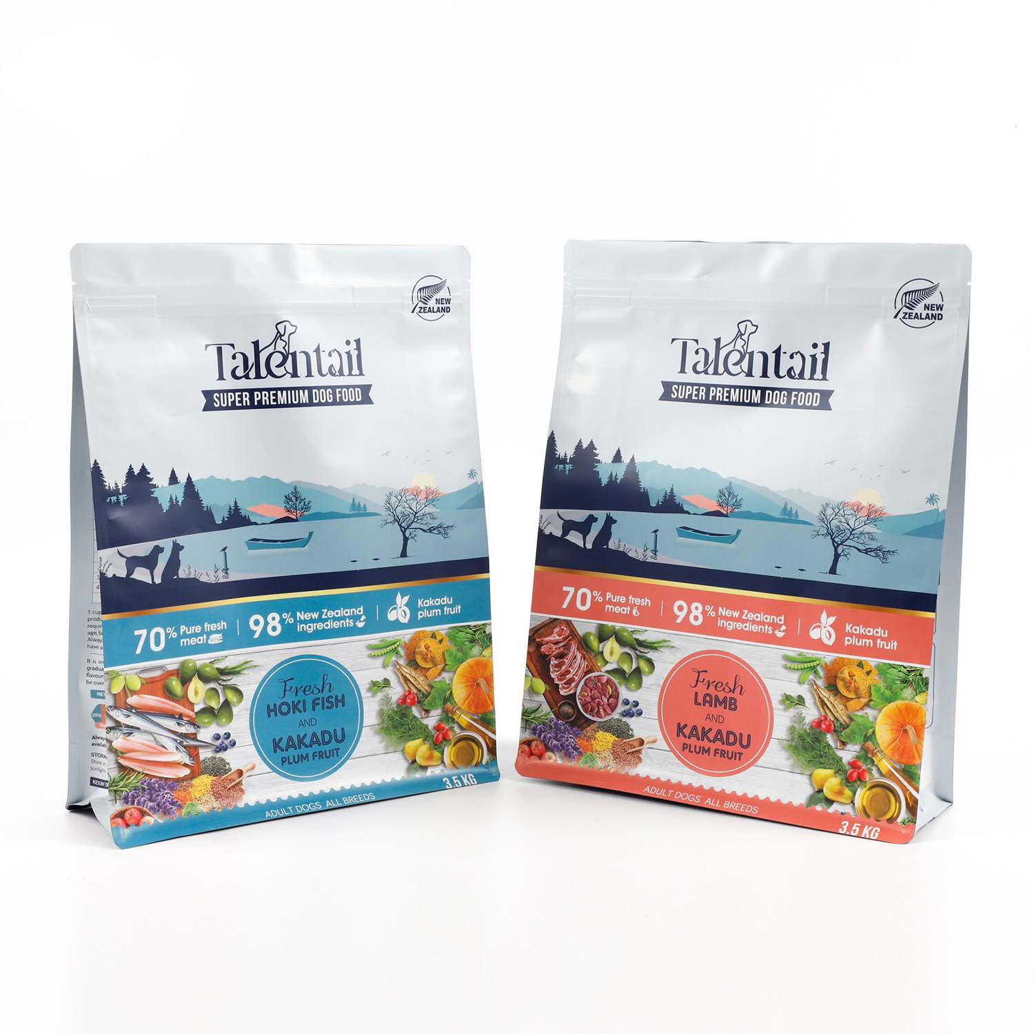 Borsa inferiore piatta da 1-5 kg