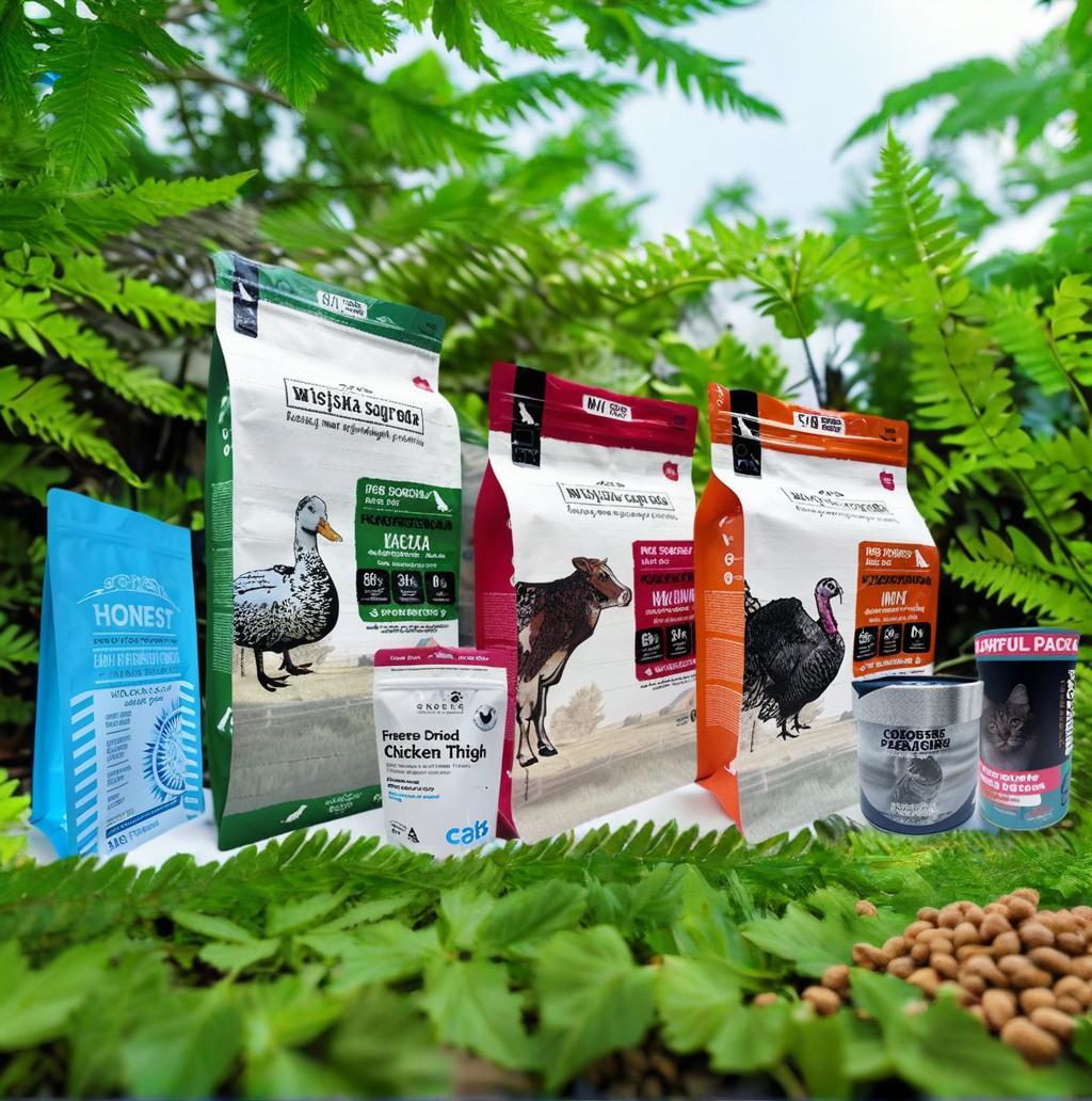 Sacchi per guarnizioni quad per cibo per animali domestici