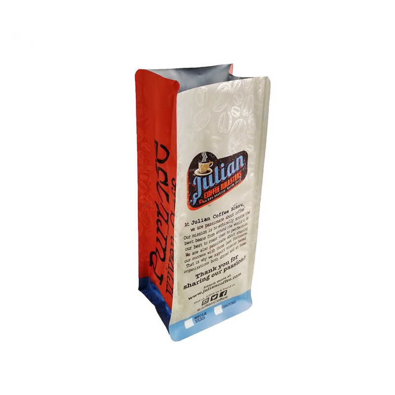 Borsa di fondo piatto di caff&egrave;